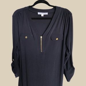 Emma and Michelle Navy Dress. XL